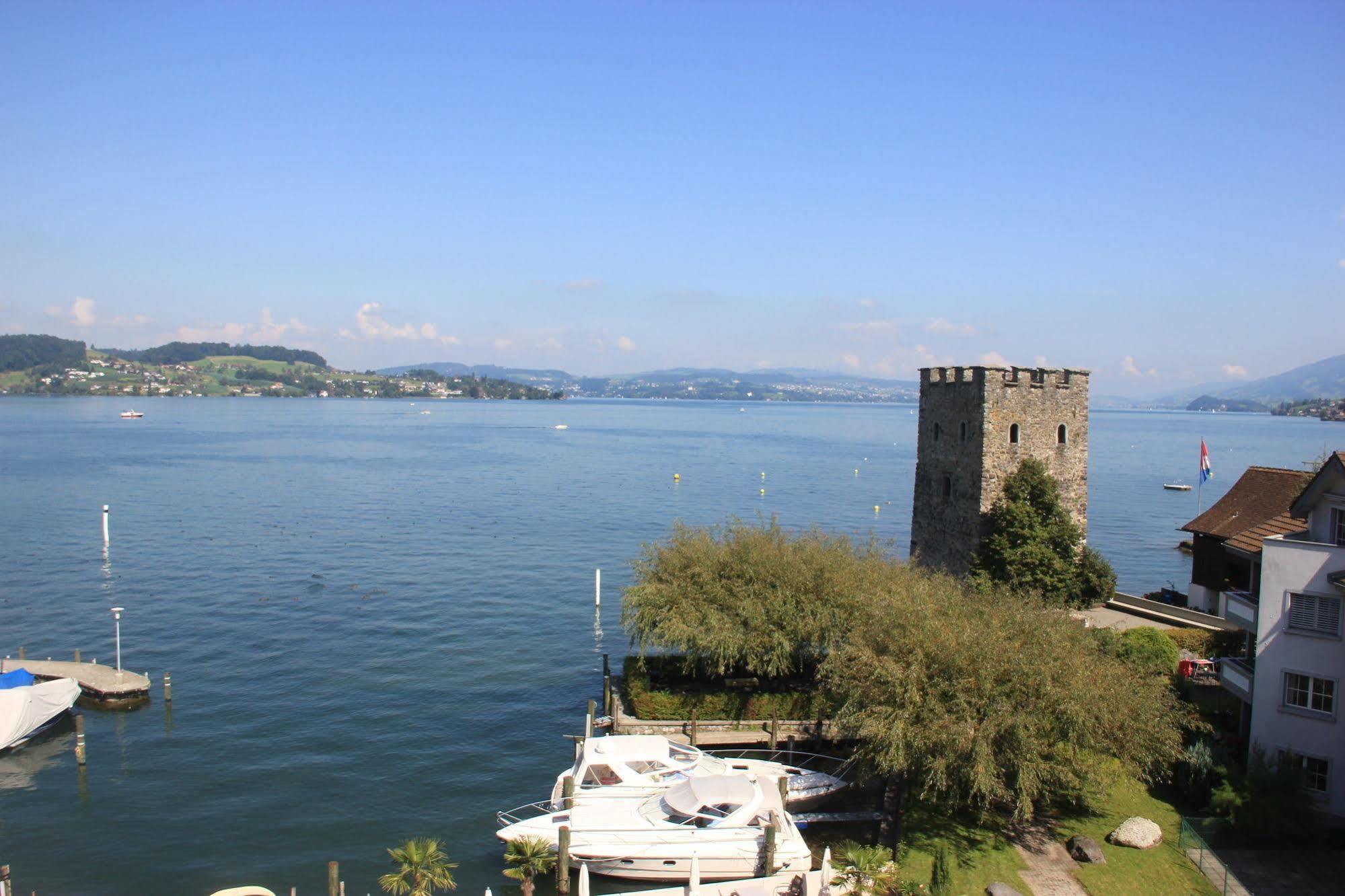 Hotel Winkelried Am See Stansstad Exterior foto